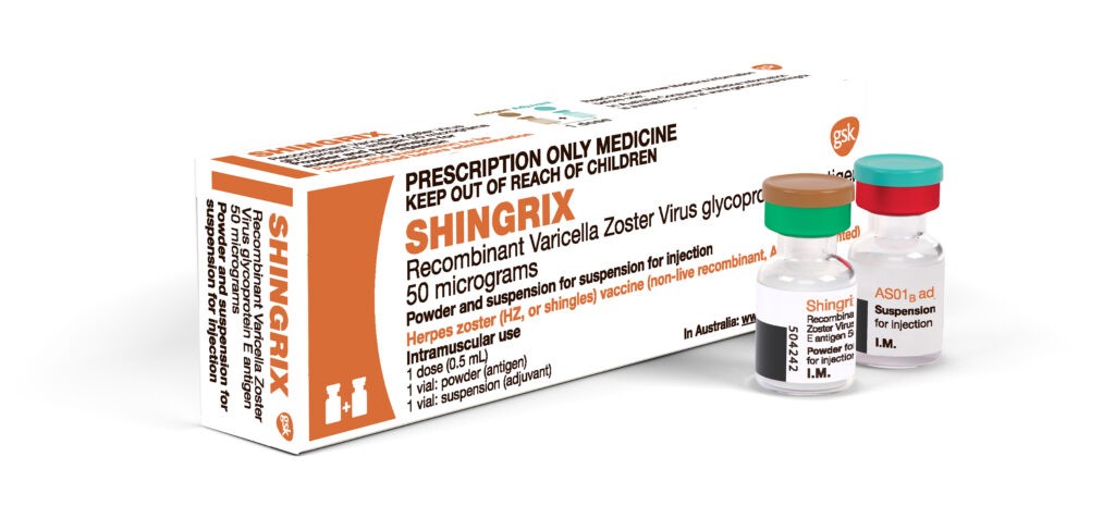 Recombinant Zoster Vaccine Should Go On NIP Says PBAC AusDoc   Shingrix Australia Packaging Angle With Vials 1024x476 