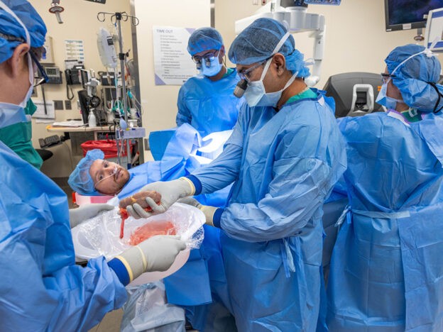 Kidney transplant performed on awake patient using epidural in 'medical first'