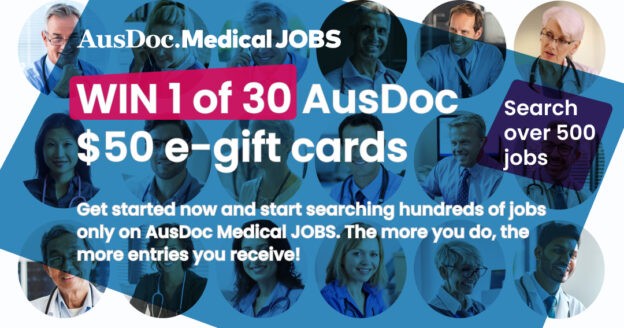 WIN 1 of 30 AusDoc e-gift cards